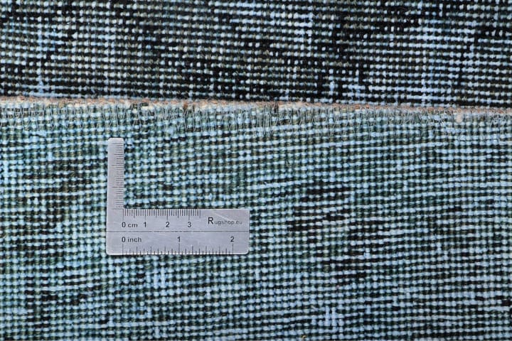 Käsinsolmittu Persialainen Villamatto 222x320 cm Vintage - Tummanvihreä - Kodintekstiilit - Matot - Itämainen matto