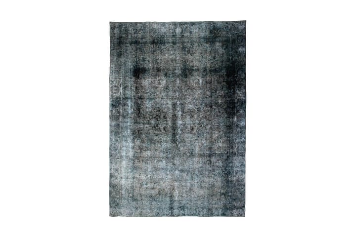 Käsinsolmittu Persialainen Villamatto 222x320 cm Vintage - Tummanvihreä - Kodintekstiilit - Matot - Itämainen matto
