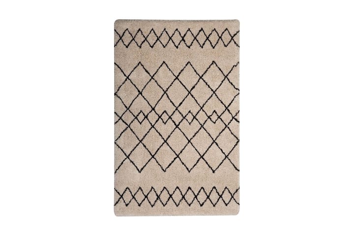 Matto Frankley 140x200 cm - Beige - Kodintekstiilit & matot - Matto - Itämainen matto - Marokkolainen matto