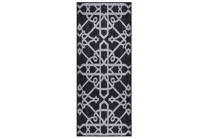 Käytävämatto musta 80x200 cm - Sininen - Kodintekstiilit - Matot - Isot matot