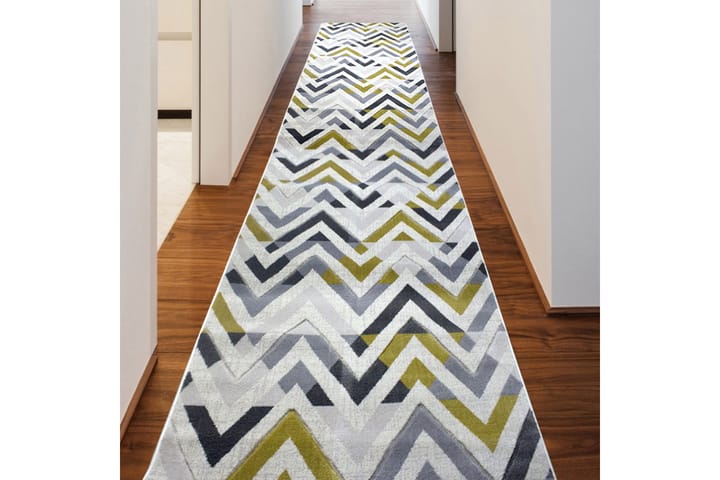 Käytävämatto Nyshanthe 120x500 cm - Kerma - Kodintekstiilit & matot - Matto - Moderni matto - Käytävämatto