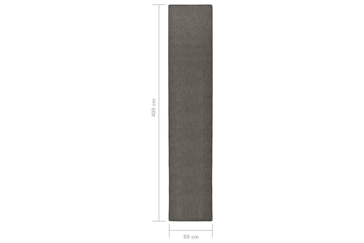 Käytävämatto sisaltyyli antrasiitti 80x400 cm - Kodintekstiilit - Matot - Moderni matto - Käytävämatto