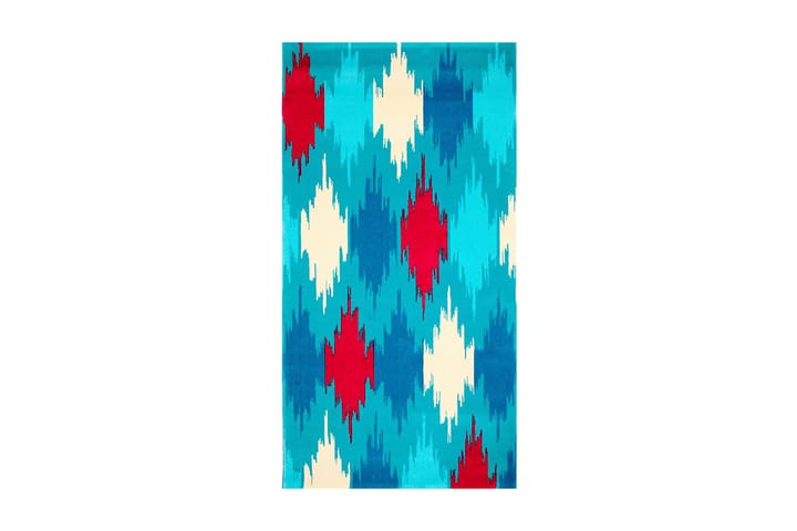 Matto Diamond Punainen/Keltainen 80x150 - Pierre Cardin - Kodintekstiilit - Matot - Moderni matto - Käytävämatto