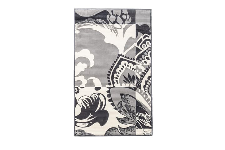 Matto Florale 68x110 cm Tummanharmaa - Vallila - Kodintekstiilit & matot - Matto - Moderni matto - Käytävämatto