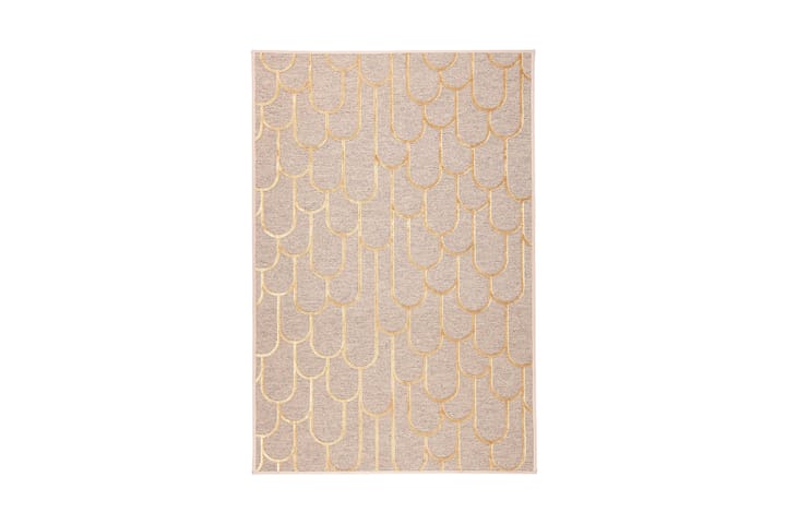 Matto Paanu 80x200 cm Kulta - VM Carpet - Kodintekstiilit & matot - Matto - Moderni matto - Käytävämatto