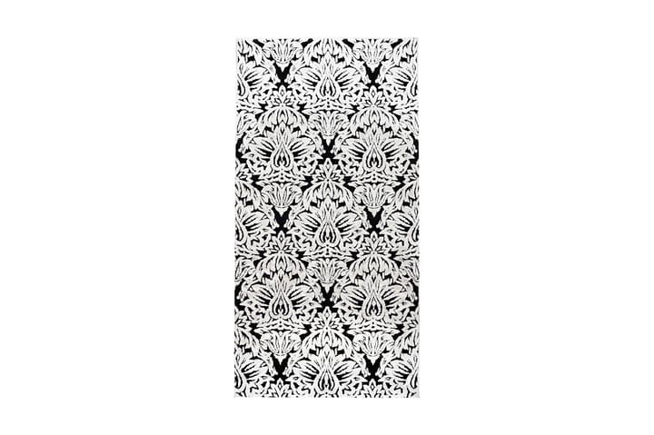 Matto Pierre Cardin Diamond 80x150 - Musta/Valkoinen - Kodintekstiilit - Matot - Moderni matto - Käytävämatto