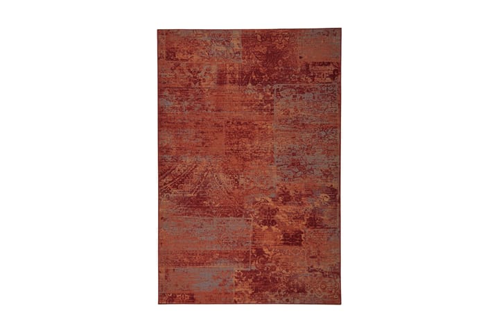 Matto Rustiikki 80x200 cm Puna-oranssi - VM Carpet - Kodintekstiilit & matot - Matto - Moderni matto - Käytävämatto