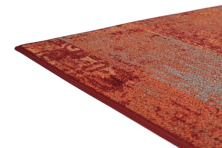 Matto Rustiikki 80x200 cm Puna-oranssi - VM Carpet - Kodintekstiilit - Matot - Moderni matto - Käytävämatto