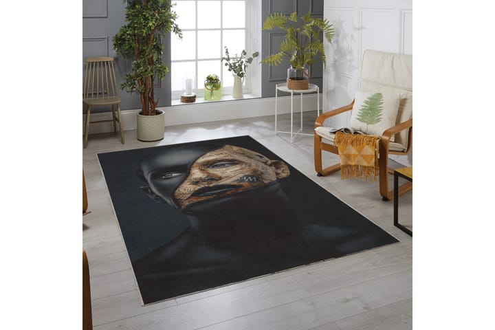 Matto Carmeley 100x150 cm - Monivärinen - Kodintekstiilit & matot - Matto - Moderni matto - Kuviollinen matto