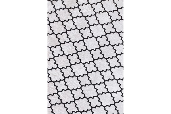 Matto Chilai 150x300 cm - Musta / Valkoinen - Kodintekstiilit - Matot - Moderni matto - Kuviollinen matto