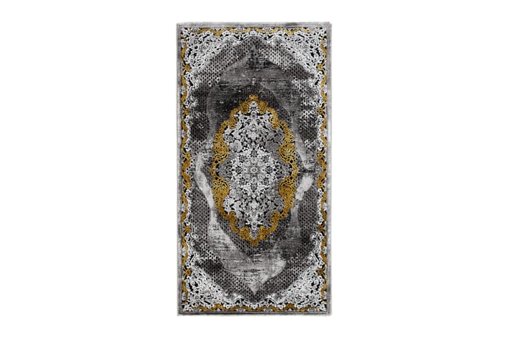 Matto Craft Medallion 80x300 cm - Kulta - Kodintekstiilit & matot - Matto - Moderni matto - Kuviollinen matto