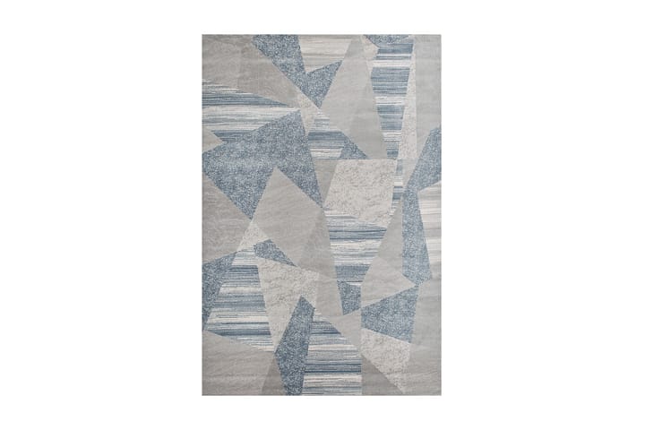 Matto Diamond Harmaa/Sininen 160x230 - Pierre Cardin - Kodintekstiilit - Matot - Moderni matto - Kuviollinen matto