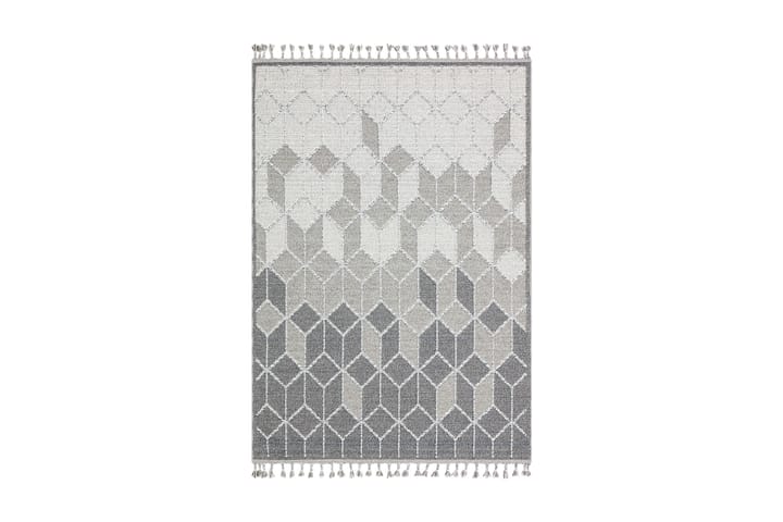 Matto Eknathe 130x190 cm - Harmaa - Kodintekstiilit & matot - Matto - Moderni matto - Kuviollinen matto