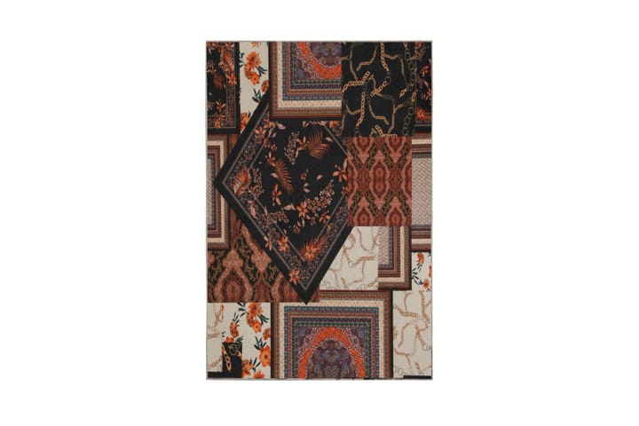 Matto Falakie 100x200 cm - Monivärinen - Kodintekstiilit - Matot - Moderni matto - Kuviollinen matto