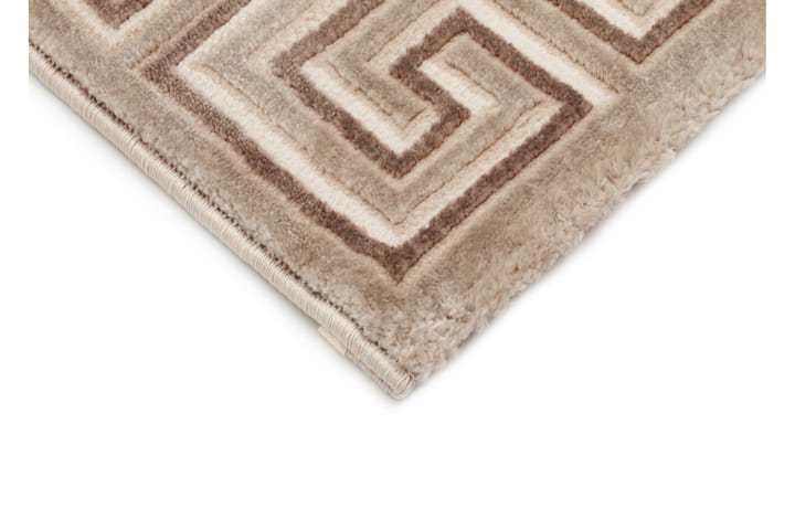 Matto Galya Versace 80x300 cm - Nougat - Kodintekstiilit & matot - Matto - Moderni matto - Kuviollinen matto
