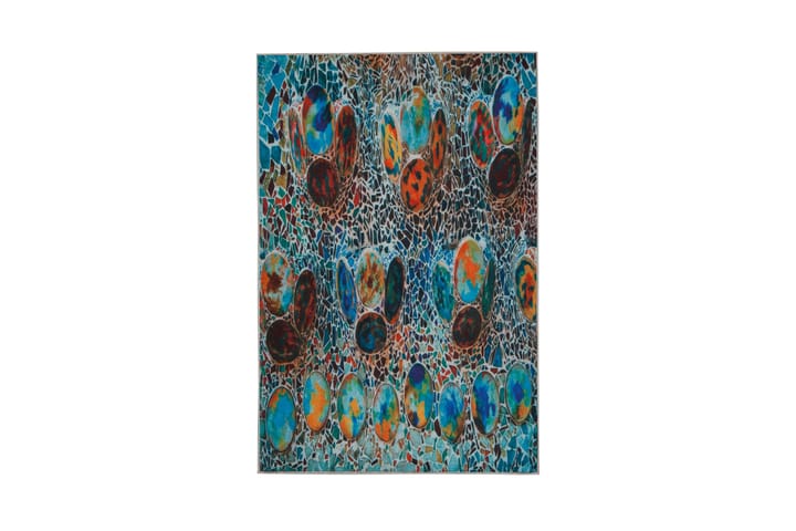 Matto Gezira 100x150 cm - Monivärinen - Kodintekstiilit & matot - Matto - Moderni matto - Kuviollinen matto