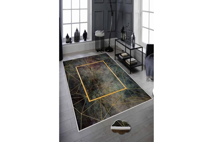 Matto Homefesto 100x300 cm - Monivärinen - Kodintekstiilit - Matot - Moderni matto - Kuviollinen matto