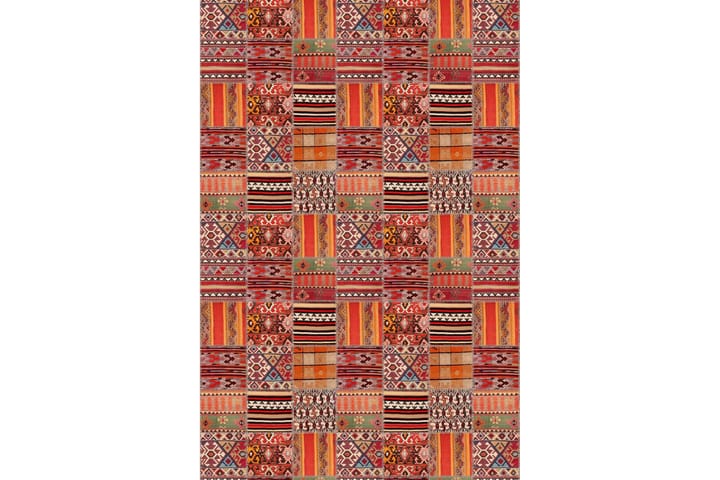 Matto Homefesto 120x180 cm - Monivärinen - Kodintekstiilit - Matot - Moderni matto - Kuviollinen matto