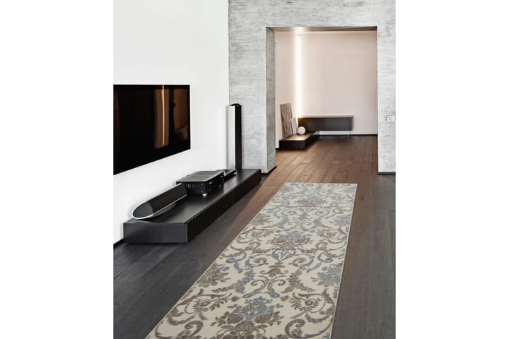 Matto Iskefiye 150x100 cm - Sininen/Beige/Ruskea - Kodintekstiilit & matot - Matto - Moderni matto - Kuviollinen matto