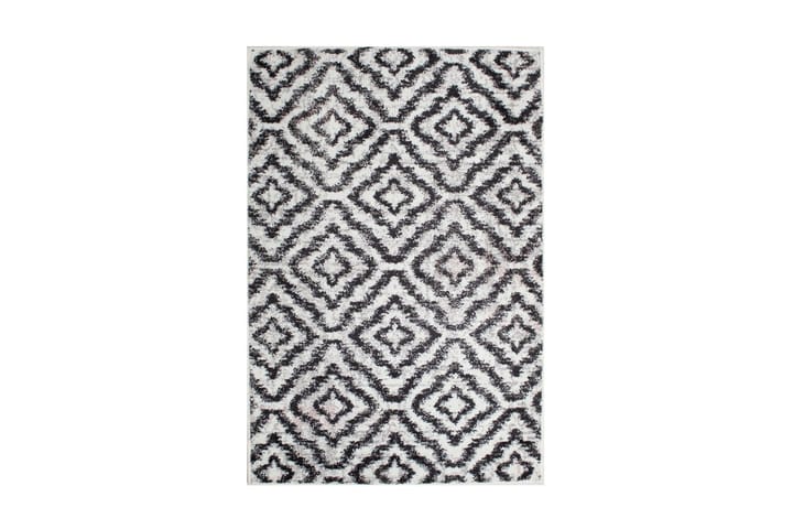 Matto Lotto-5 133x190 cm Musta/Valkoinen - Kodintekstiilit - Matot - Moderni matto - Kuviollinen matto