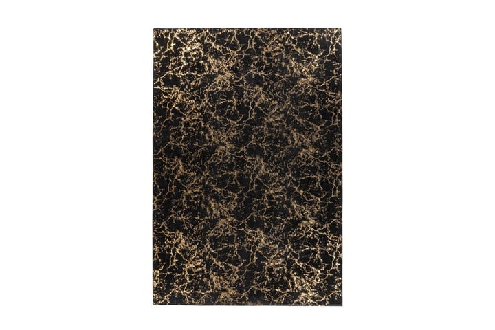 Matto Ngelesbedon Swu 120x170 cm Musta/Kulta - D-Sign - Kodintekstiilit & matot - Matto - Moderni matto - Kuviollinen matto