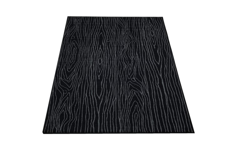 Matto Puun Pintaa 160x230 cm Musta - Jysmä - Kodintekstiilit - Matot - Moderni matto - Kuviollinen matto