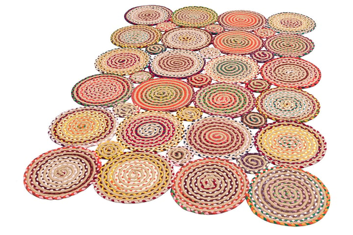 Matto Santoshe 120x180 cm - Monivärinen - Kodintekstiilit & matot - Matto - Moderni matto - Kuviollinen matto