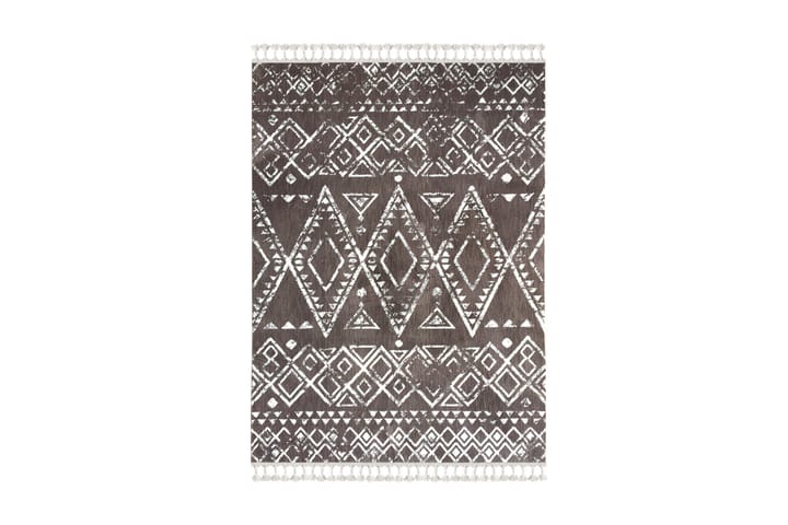 Matto Tacettin 120x180 cm - Ruskea / Valkoinen - Kodintekstiilit - Matot - Moderni matto - Kuviollinen matto