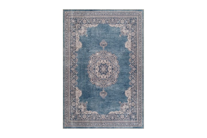 Wilton-matto Arella Kerman 160x230 cm Pestävä - Sininen - Kodintekstiilit - Matot - Moderni matto - Kuviollinen matto