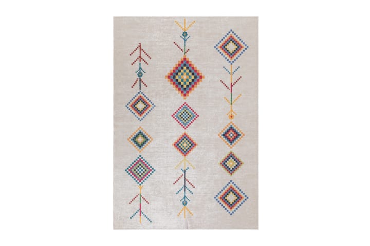 Wilton-matto Gizmo Aztec 160x230 cm Pestävä - Kerma - Kodintekstiilit - Matot - Moderni matto - Kuviollinen matto