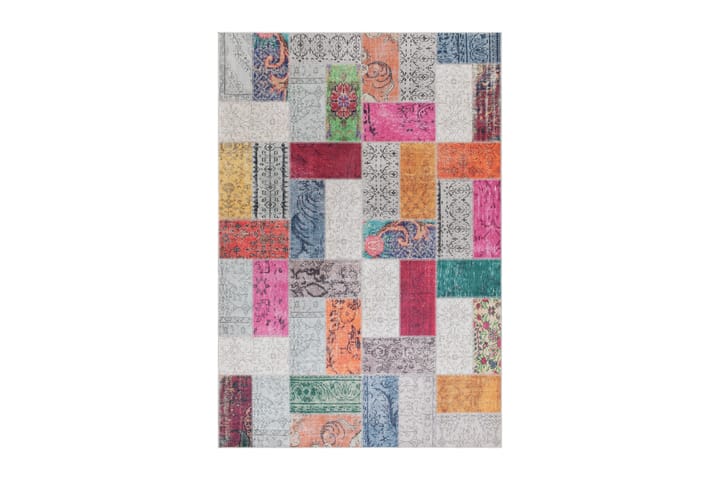 Wilton-matto Gizmo Quilt 160x230 cm Pestävä - Monivärinen - Kodintekstiilit & matot - Matto - Moderni matto - Kuviollinen matto
