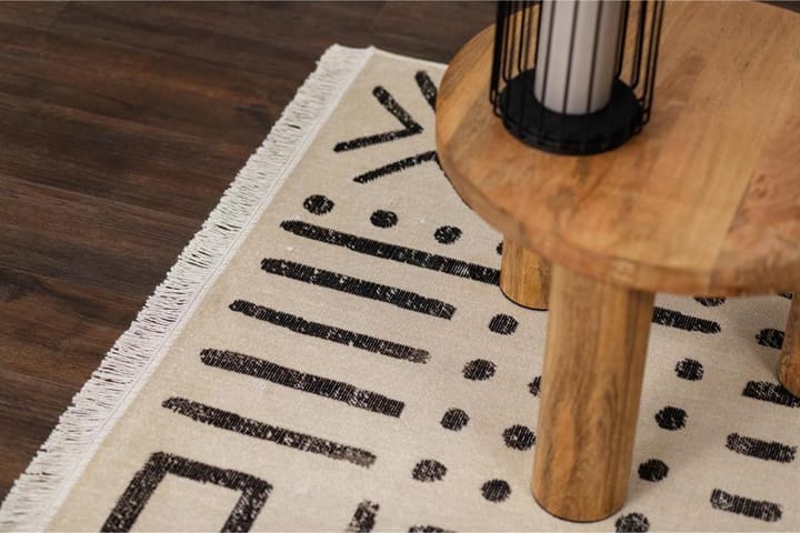 Wiltonmatto Tulum Inka 200x290 cm - Kermanvalkoinen - Kodintekstiilit & matot - Matto - Moderni matto - Kuviollinen matto