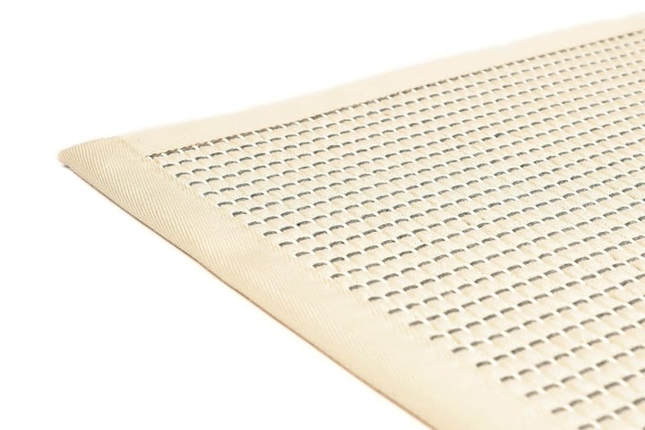 Matto Lyyra2 Pyöreä 133 cm Valkoinen - VM Carpet - Kodintekstiilit - Matot - Moderni matto - Puuvillamatto