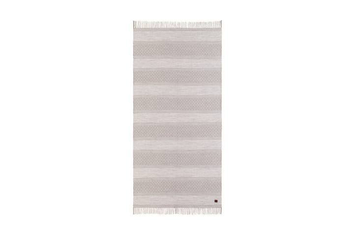 Puuvillamatto Solhaga 75x150 cm - Hopea - Kodintekstiilit - Matot - Moderni matto - Puuvillamatto