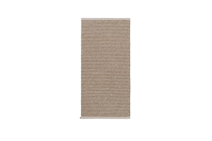 Puuvillamatto Vera 70x350 cm Vaaleanruskea - Horredsmattan - Kodintekstiilit - Matot - Moderni matto - Puuvillamatto