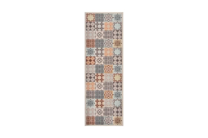 Keittiön matto pestävä mosaiikki väri 45x150 cm - Monivärinen - Kodintekstiilit & matot - Matto - Moderni matto - Räsymatto