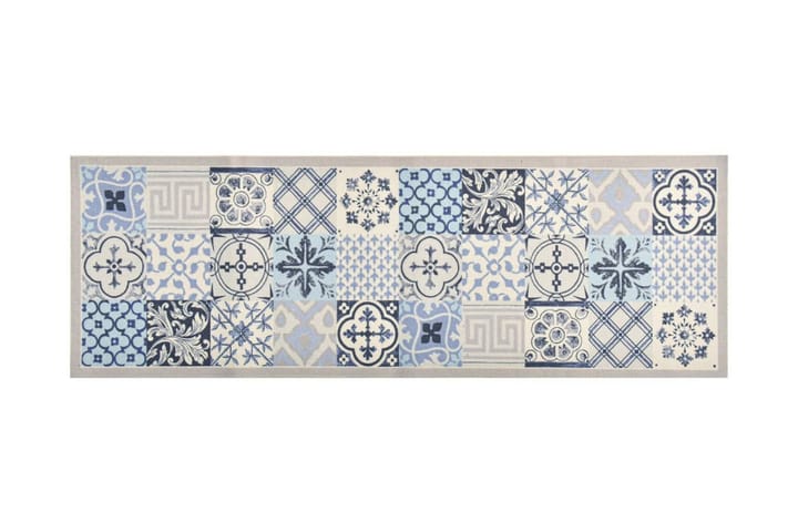 Keittiön pestävä lattiamatto mosaiikki 60x180 cm - Monivärinen - Kodintekstiilit - Matot - Moderni matto - Räsymatto
