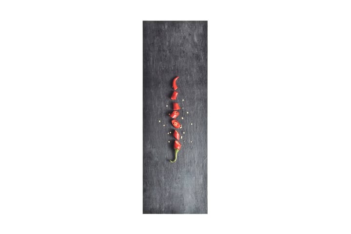 Keittiön pestävä lattiamatto Pepper 45x150 cm - Monivärinen - Kodintekstiilit & matot - Matto - Moderni matto - Räsymatto