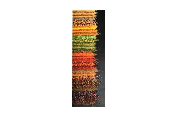 Keittiön pestävä lattiamatto Spice 60x300 cm - Monivärinen - Kodintekstiilit & matot - Matto - Moderni matto - Räsymatto