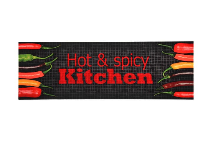 keittiön pestävä matto Hot&Spicy 45x150 cm - Monivärinen - Kodintekstiilit - Matot - Moderni matto - Räsymatto