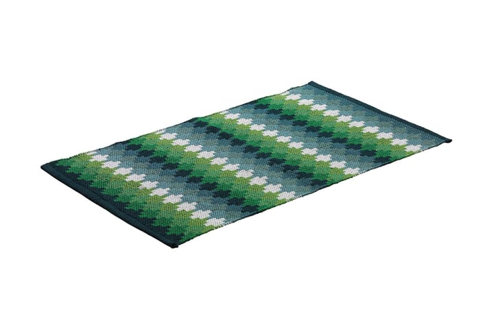 Puuvillamatto Ethno 65x115 Vihreä - Etol - Kodintekstiilit - Matot - Moderni matto - Räsymatto