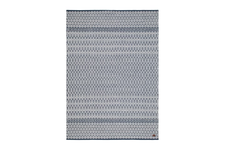 Räsymatto Lidingö 135x195 cm - Sininen - Kodintekstiilit & matot - Matto - Moderni matto - Räsymatto