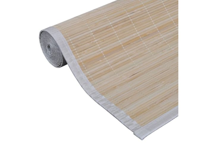 Bambumatto 100x160 cm luonnollinen - Ruskea - Kodintekstiilit - Matot - Moderni matto - Sisalmatto