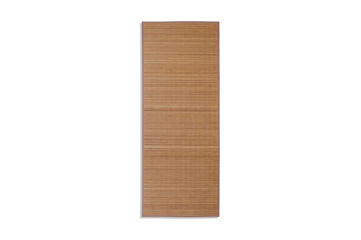 Bambumatto 100x160 cm ruskea - Ruskea - Kodintekstiilit - Matot - Itämainen matto