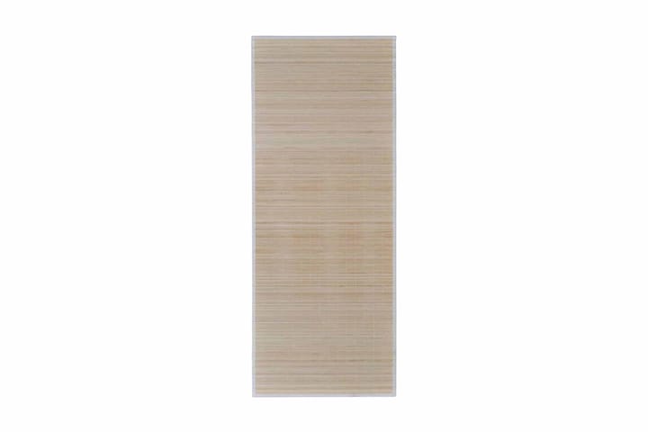 Luonnollinen Suorakaide Bambumatto 120 x 180 cm - Beige - Kodintekstiilit - Matot - Moderni matto - Sisalmatto