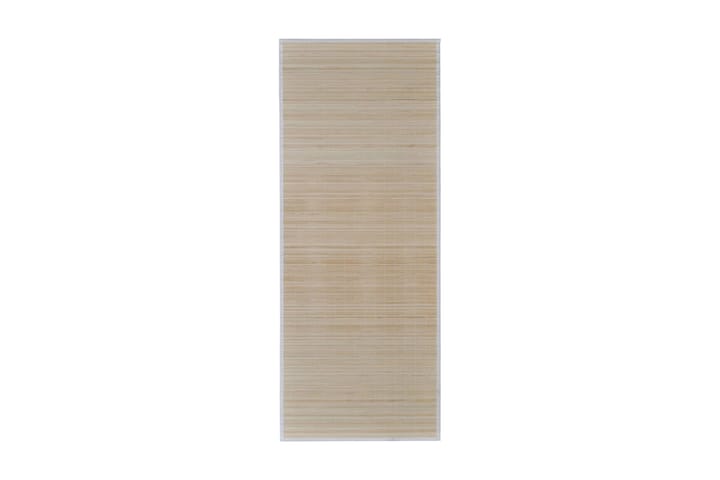 Luonnollinen Suorakaide Bambumatto 80 x 300 cm - Beige - Kodintekstiilit & matot - Matto - Moderni matto - Sisalmatto