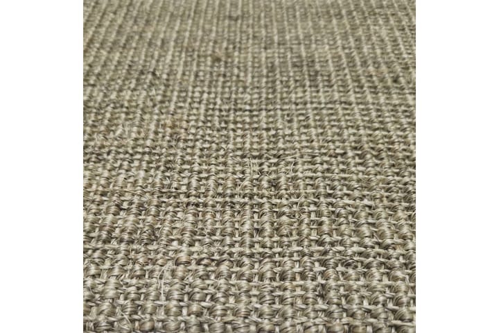 Matto luonnollinen sisal 80x350 cm harmaanruskea - Taupe - Kodintekstiilit & matot - Matto - Moderni matto - Sisalmatto
