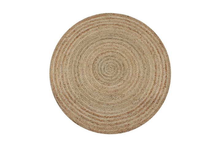 Pyöreä matto 150 cm punottu juutti - Beige - Kodintekstiilit - Matot - Moderni matto - Sisalmatto