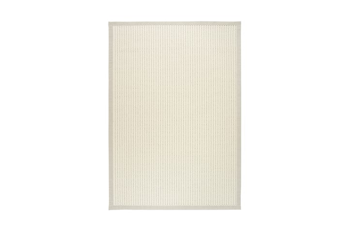 Matto Valkea 133x200 cm Valkoinen/Musta - VM Carpet - Kodintekstiilit - Matot - Moderni matto - Villamatto