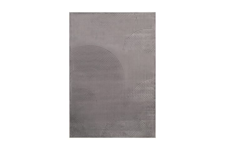 Viskoosimatto Amore Art Kulmikas 160x230 cm - Harmaa - Kodintekstiilit & matot - Matto - Moderni matto - Viskoosimatto & keinosilkkimatto